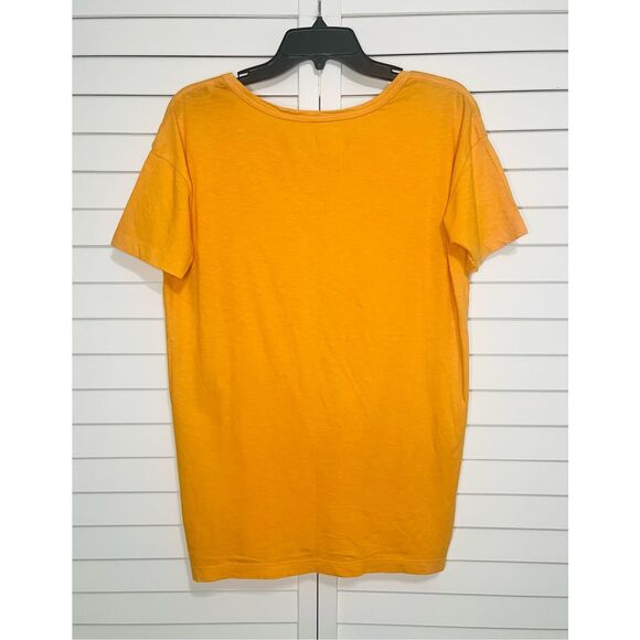 NWT Aerie Cotton T-shirt Women’s Size XS Orange - Picture 5 of 5